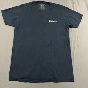 Columbia Sportswear Company Genuine Graphic Chicago T Shirt Mens Medium Blue